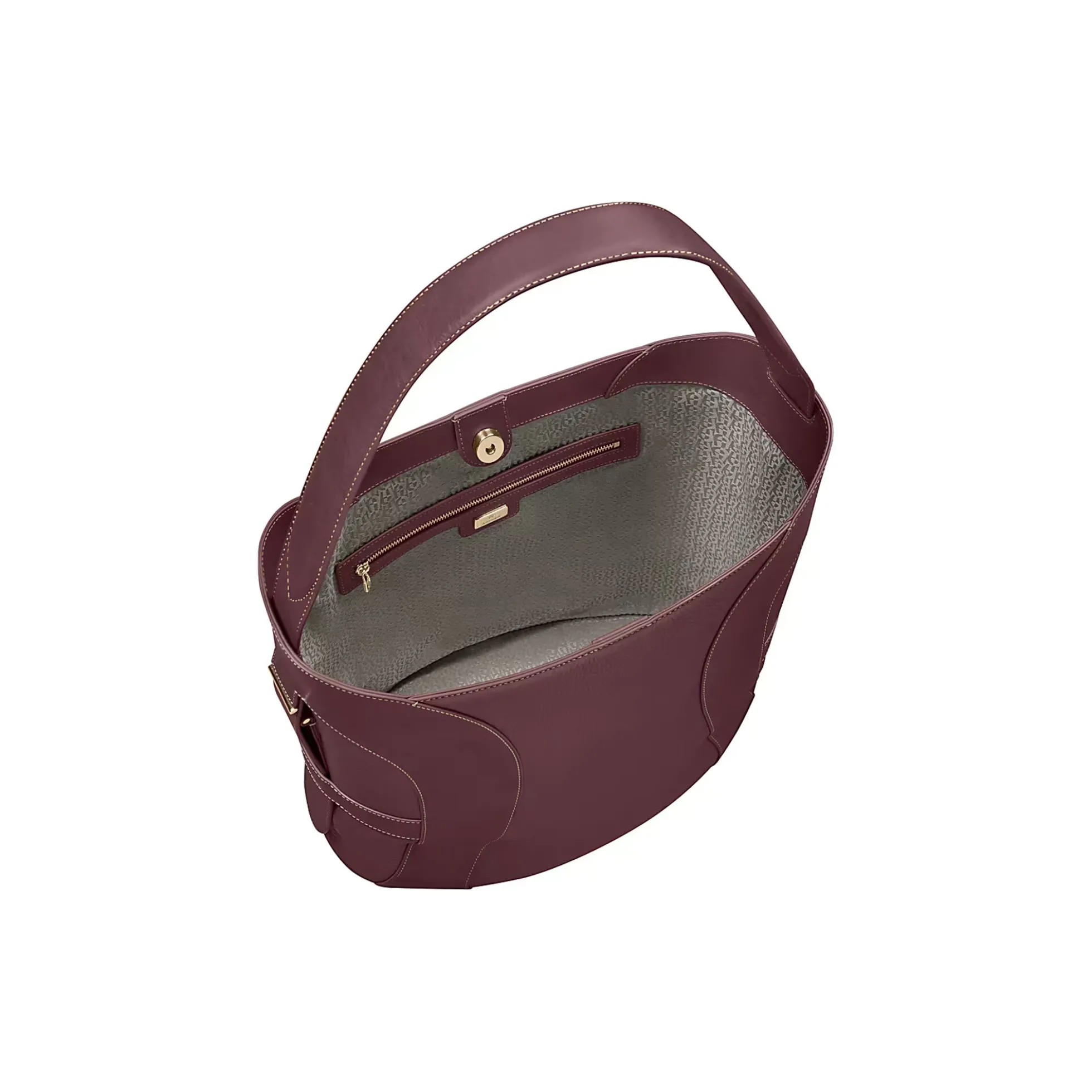 Deborah Hobo Bag L, port red