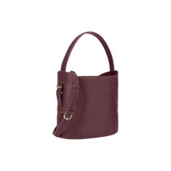 Deborah Hobo Bag M, port red
