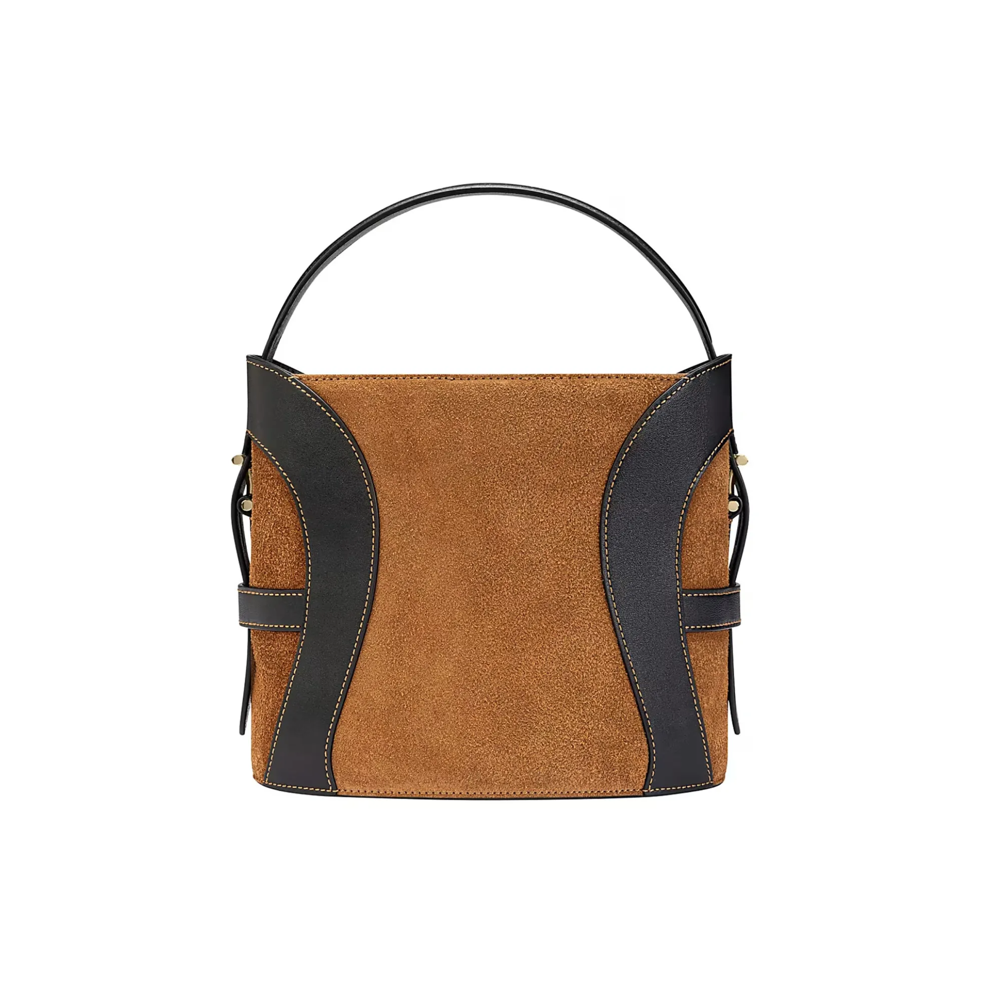 Deborah Suede Hobo Bag M, oat beige