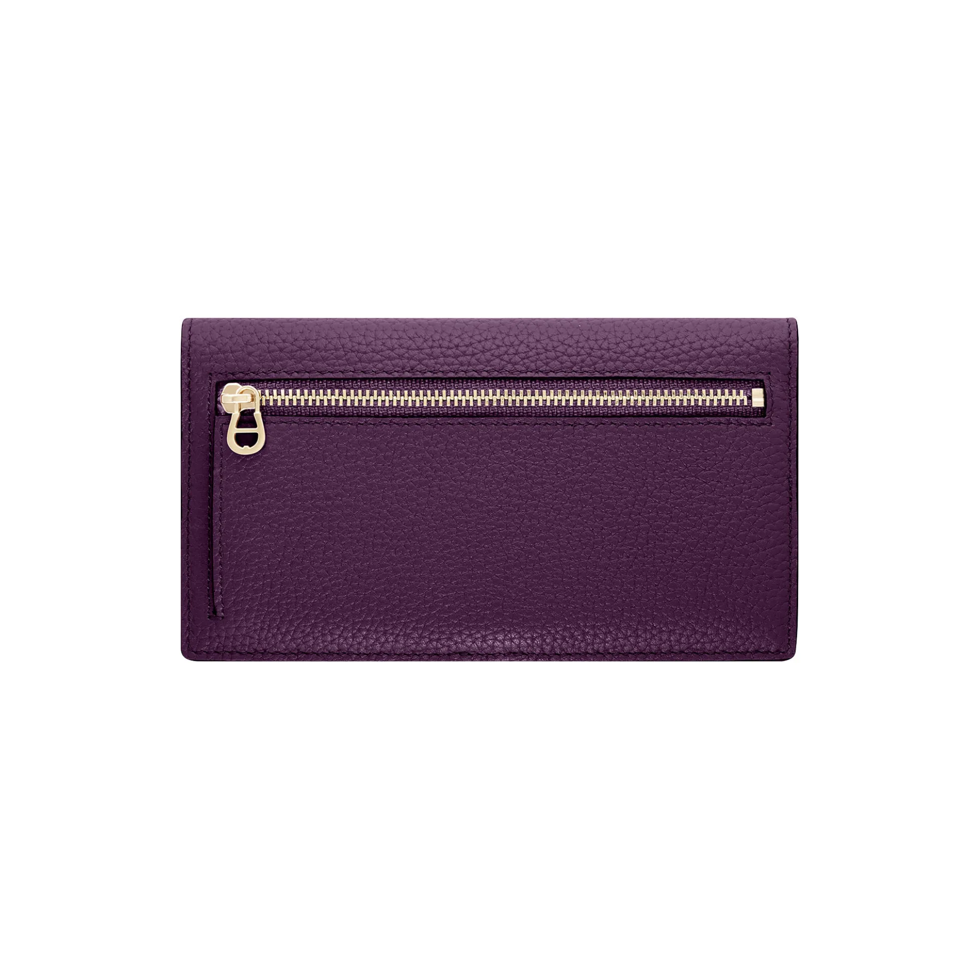 Delia bill and card case, plum