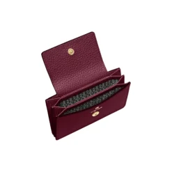 Delia Card case, burgundy