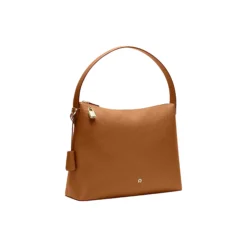Delia Hobo Bag L, cognac brown