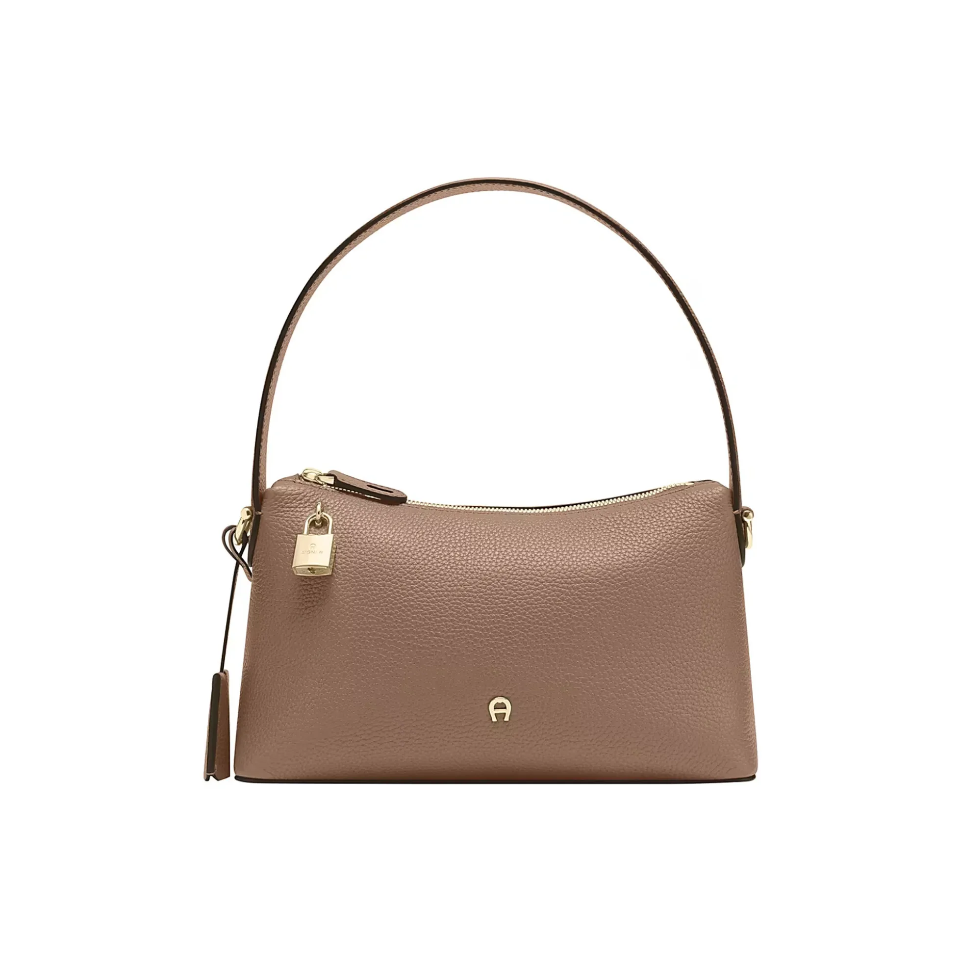 Delia Hobo Bag S, oat beige