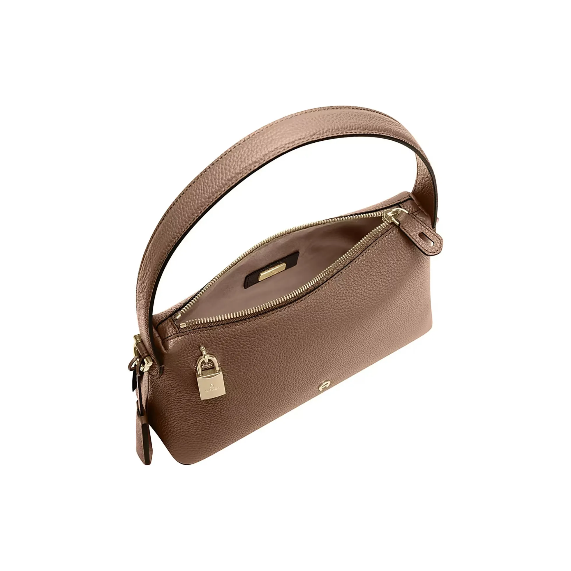 Delia Hobo Bag S, oat beige