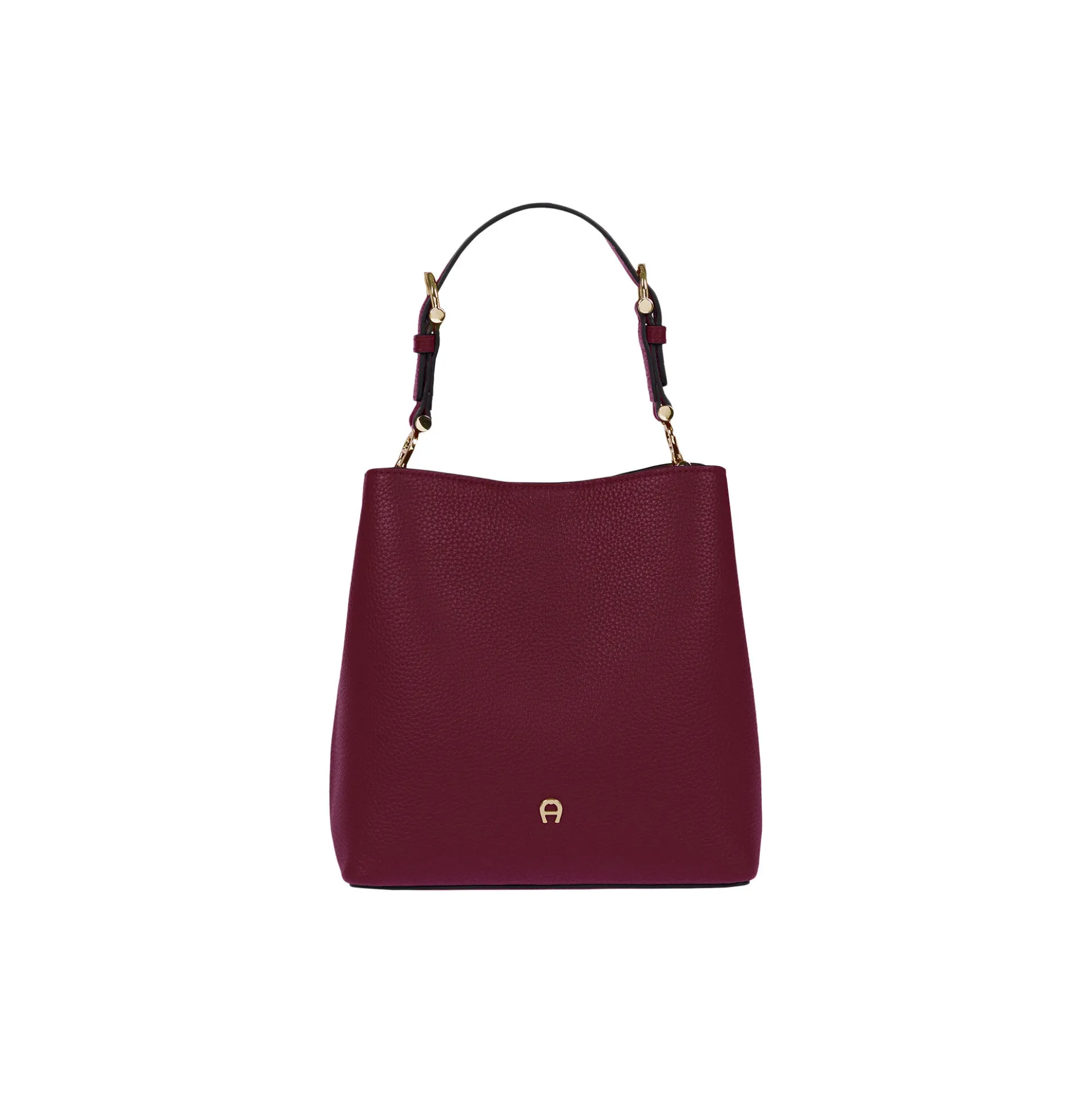 Delia S Hobo Bag, burgundy