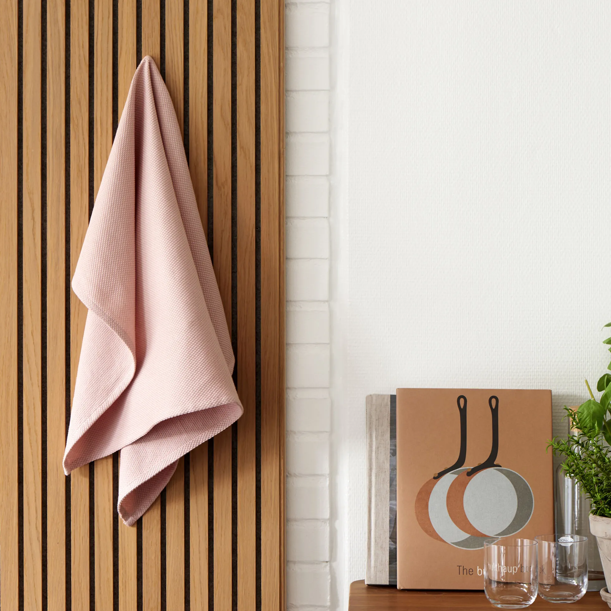 Diamond viskestykke, rose smoke