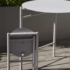 Disc bord, soft grey