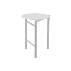 Disc skammel, soft grey