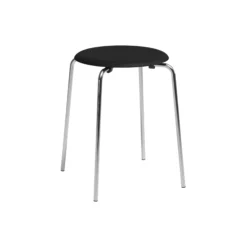 Dot™ taburet, black ash