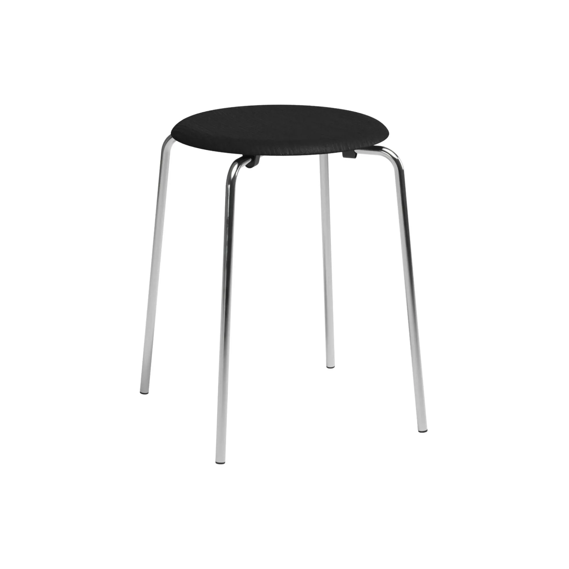 Dot™ taburet, black ash