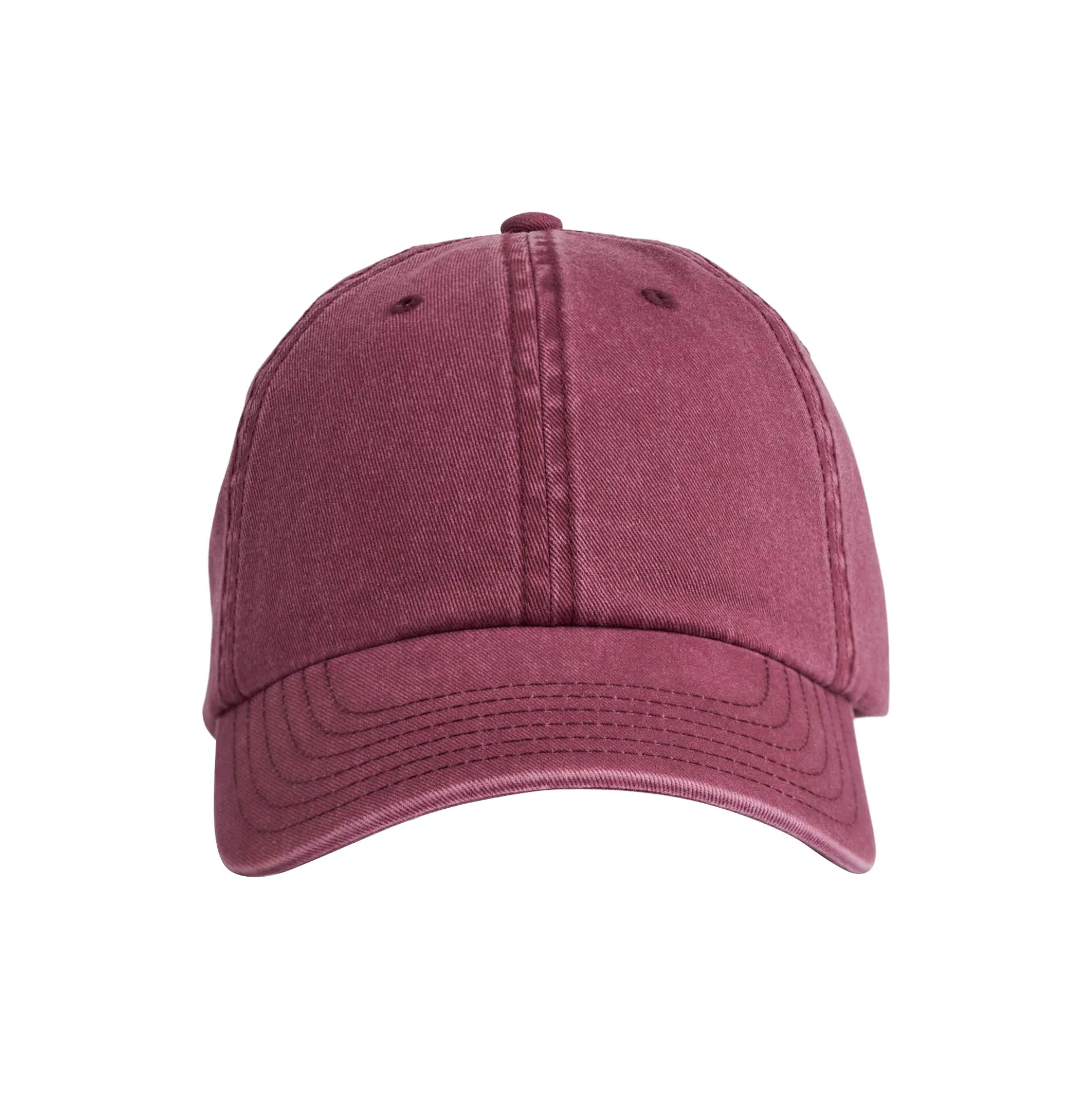 DOUGLAS Washed Dad Cap, maroon