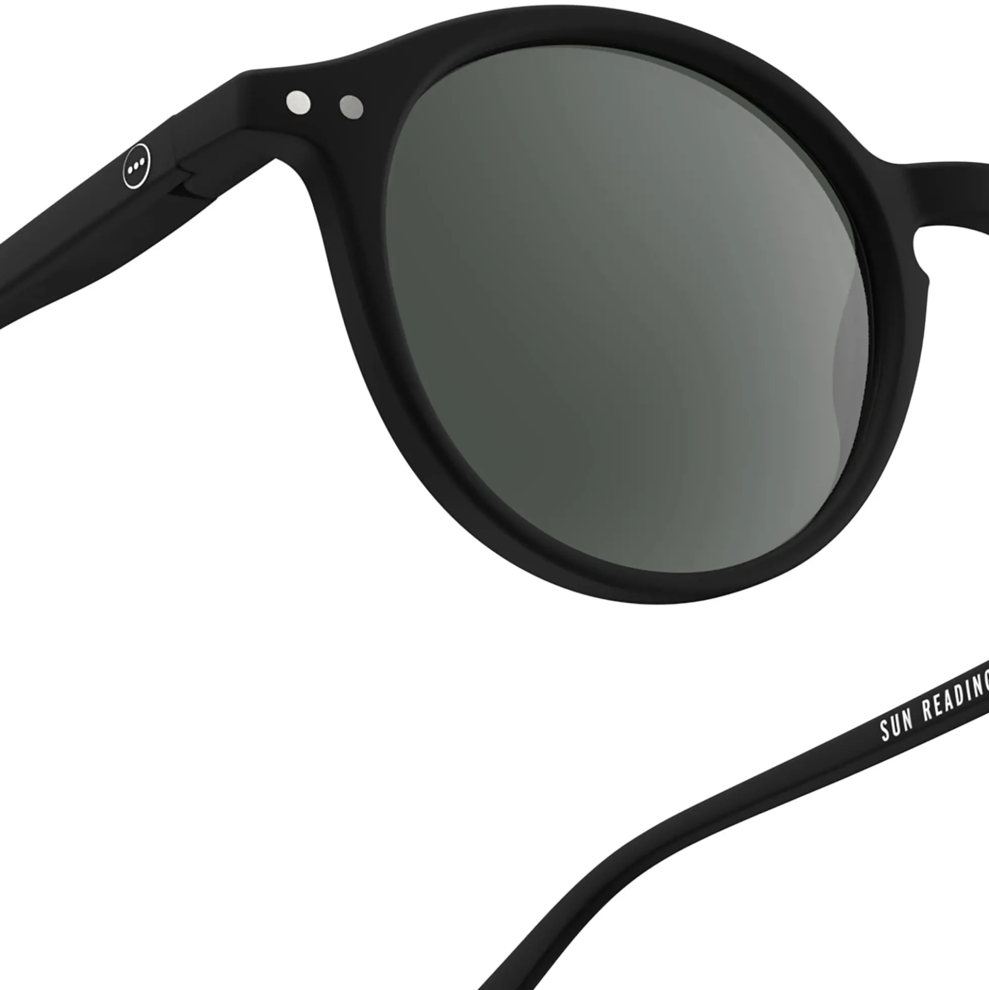 #D READING SUN solbriller, Black