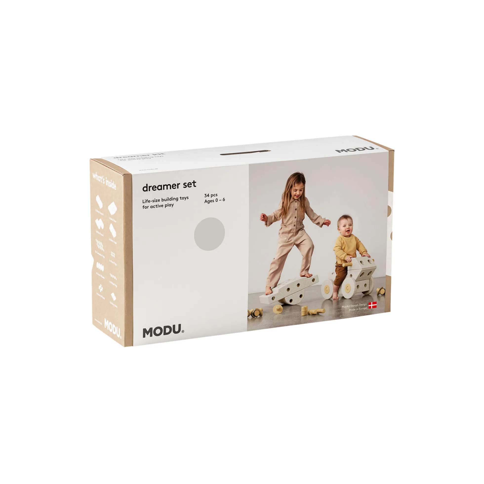 Dreamer sæt, sand grey/honey yellow