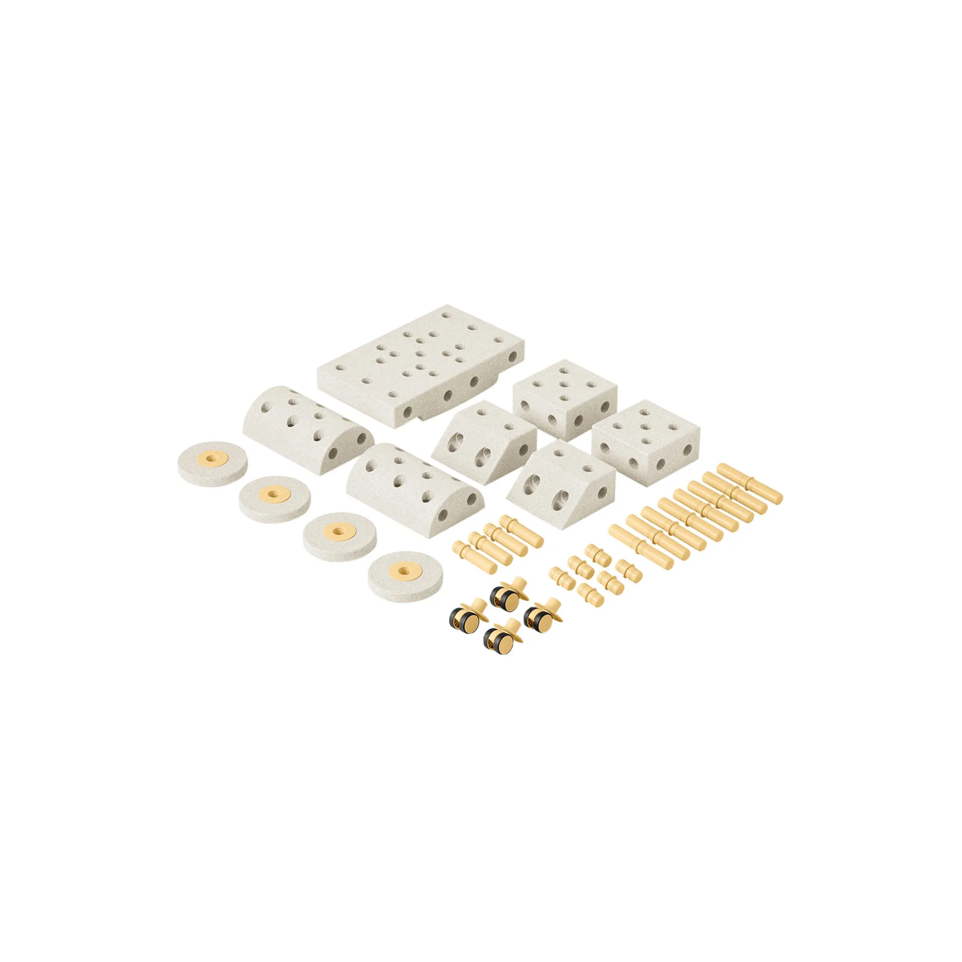Dreamer sæt, sand grey/honey yellow