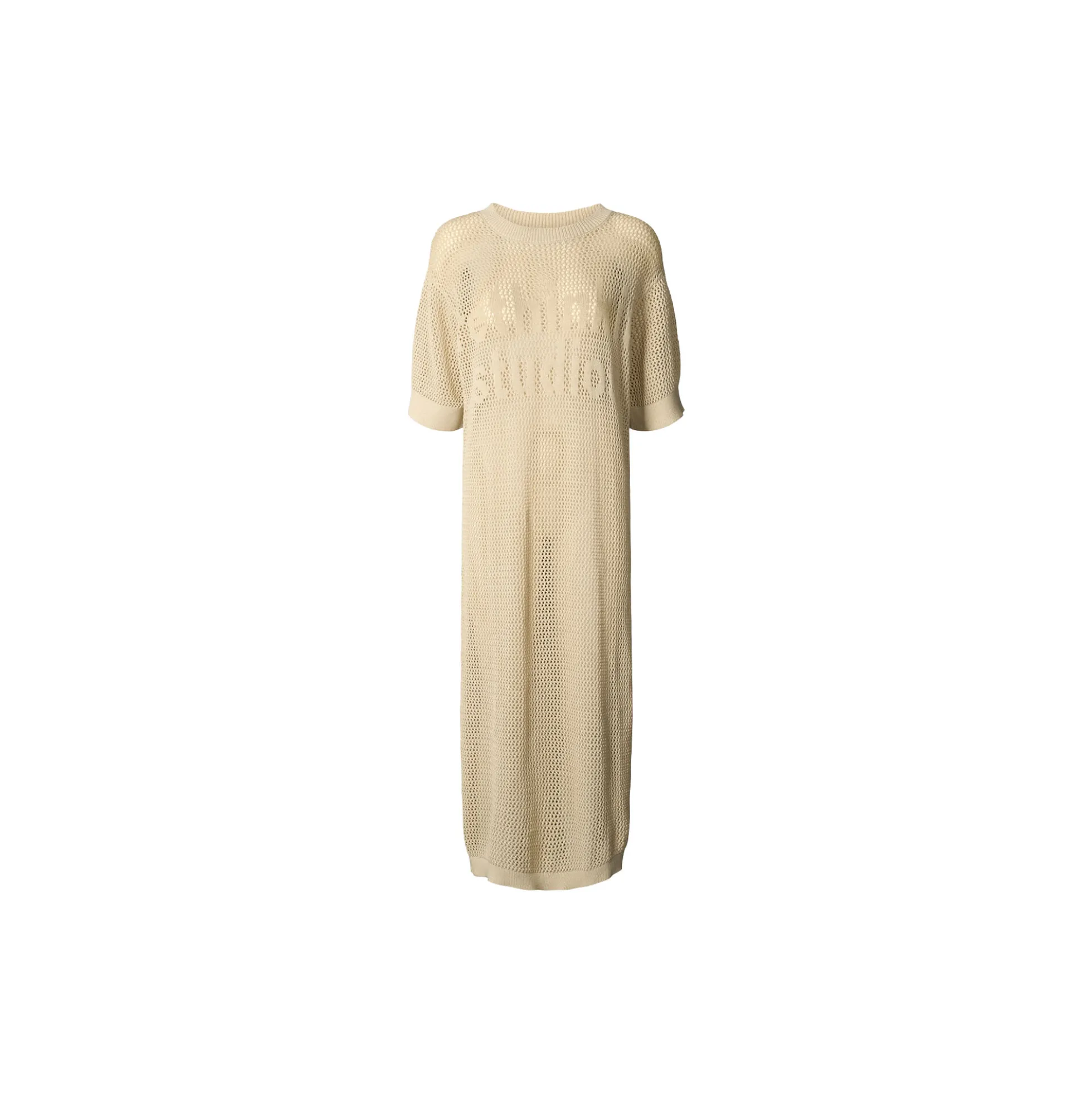 Dress Knitted Loop, oyster grey