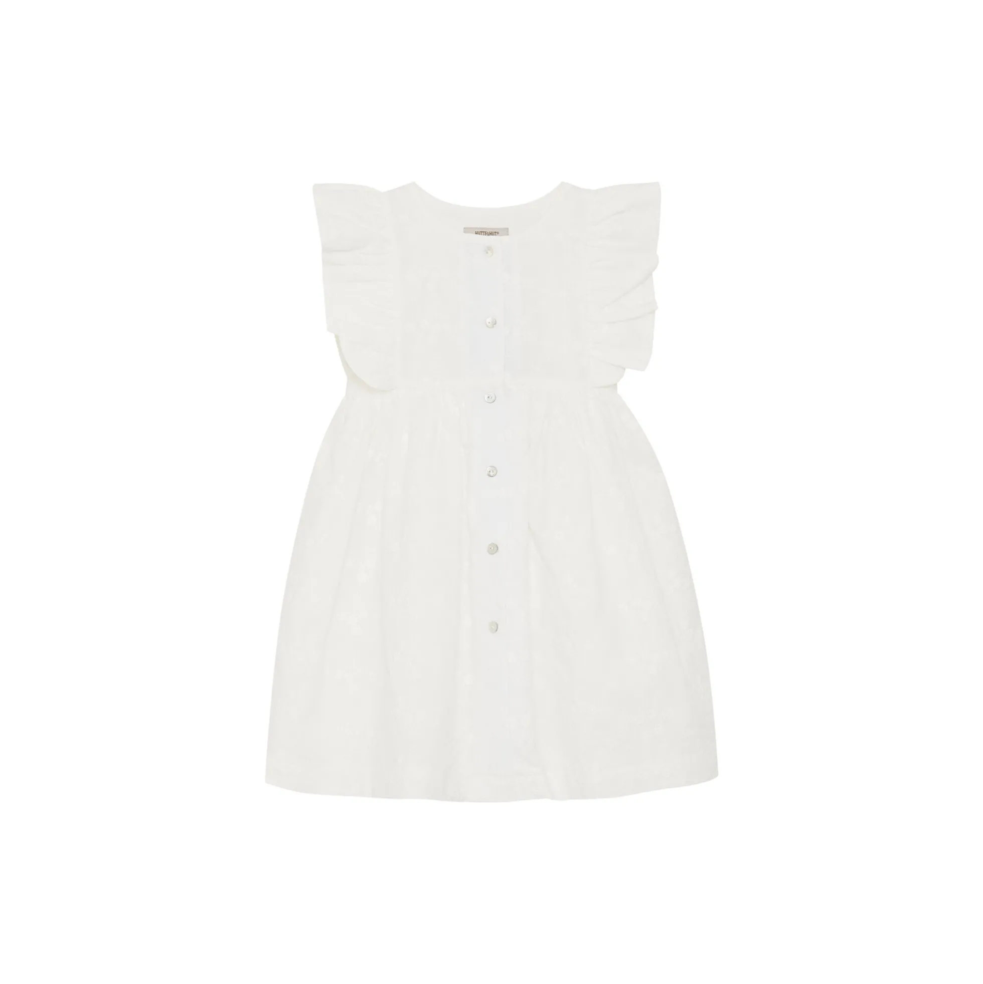 Dress SS Embroidery, antique white