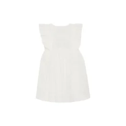 Dress SS Embroidery, antique white