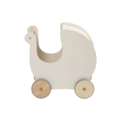 Dukkevogn, classic white