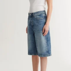 Ea Stone W. Shorts, stone washed denim