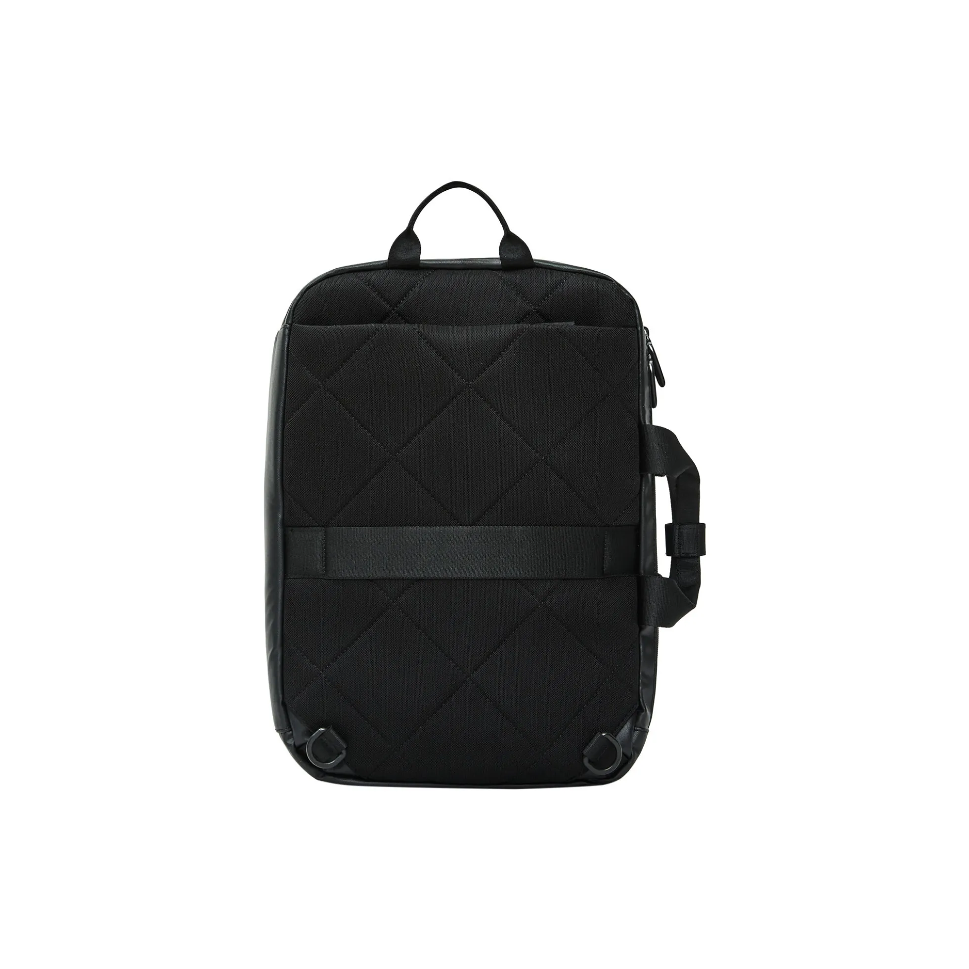 ECO COATED BACKPACK, black