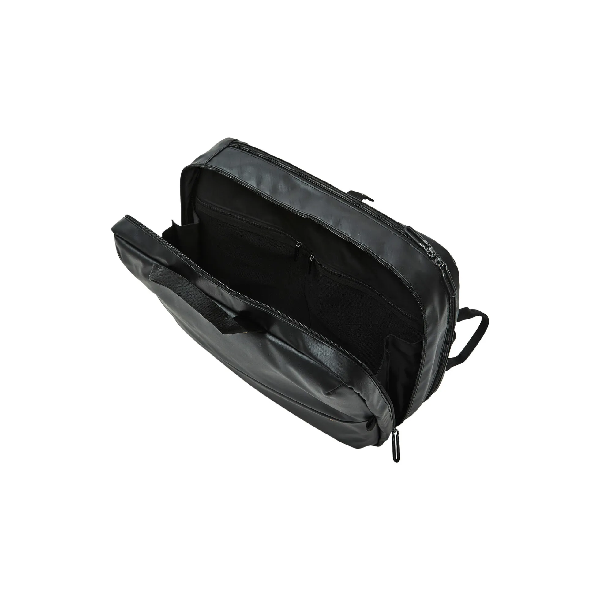 ECO COATED BACKPACK, black