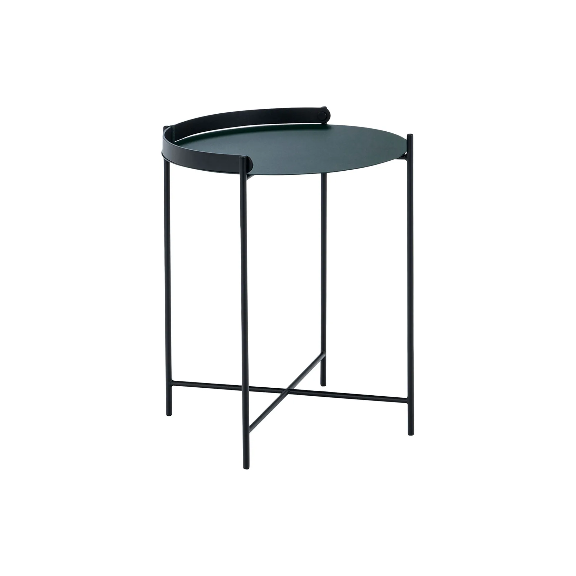 EDGE bakkebord, pine green/black