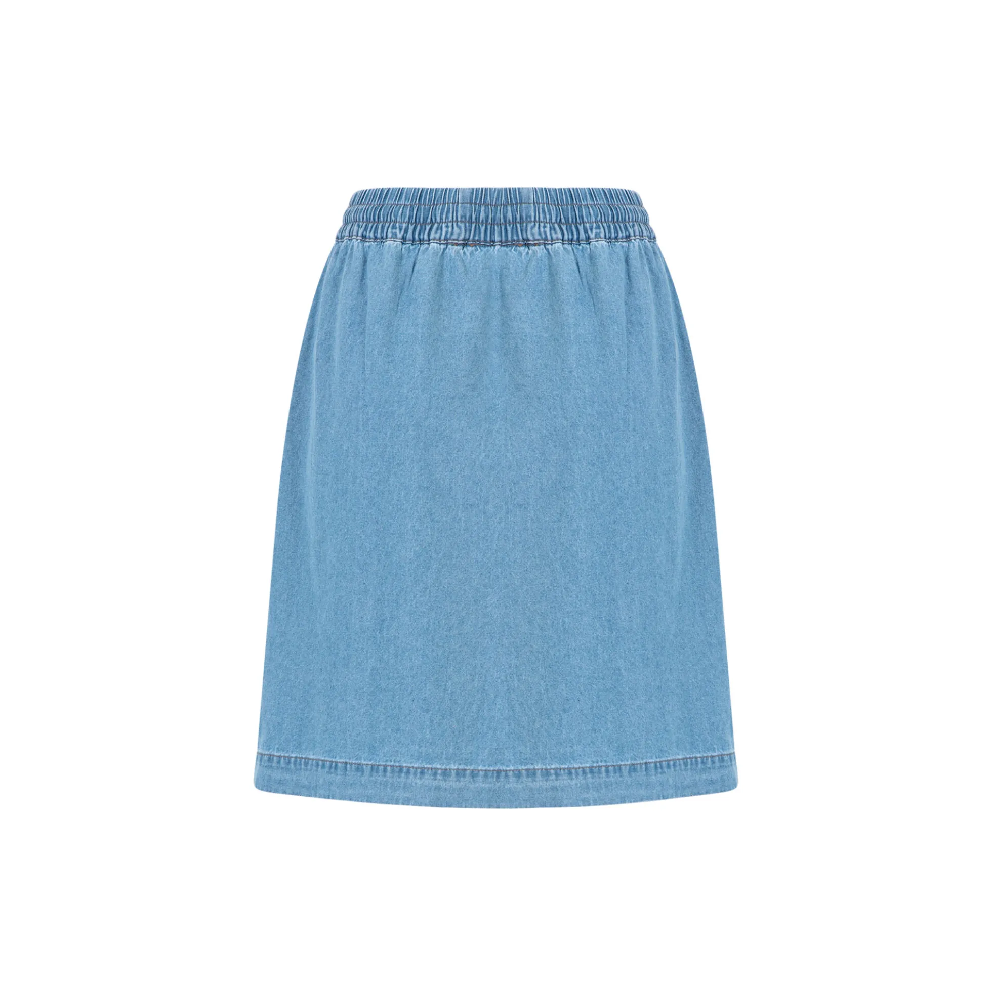 ELENORA denim skirt, light denim blue
