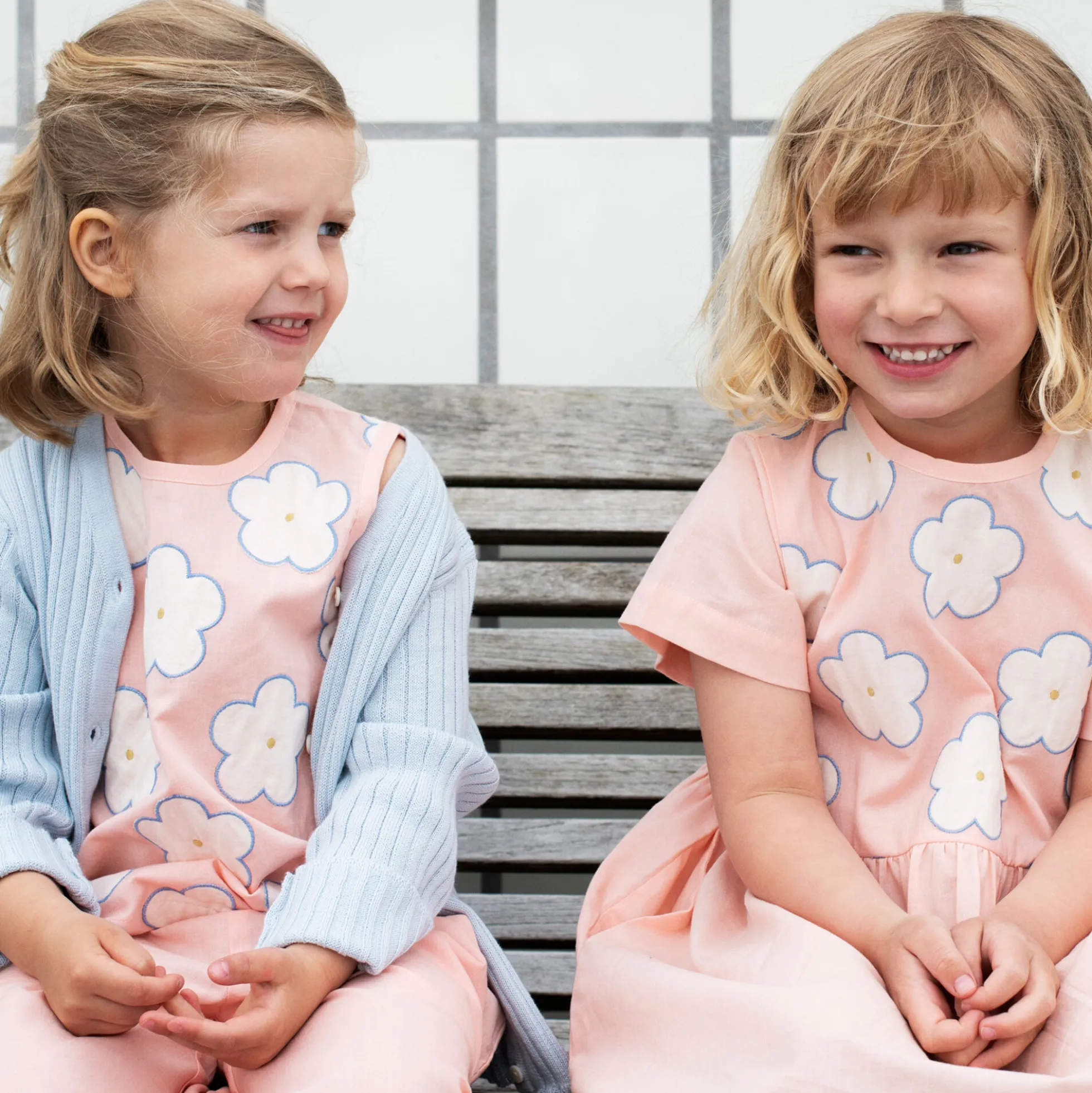 Embroidery Dress, peach