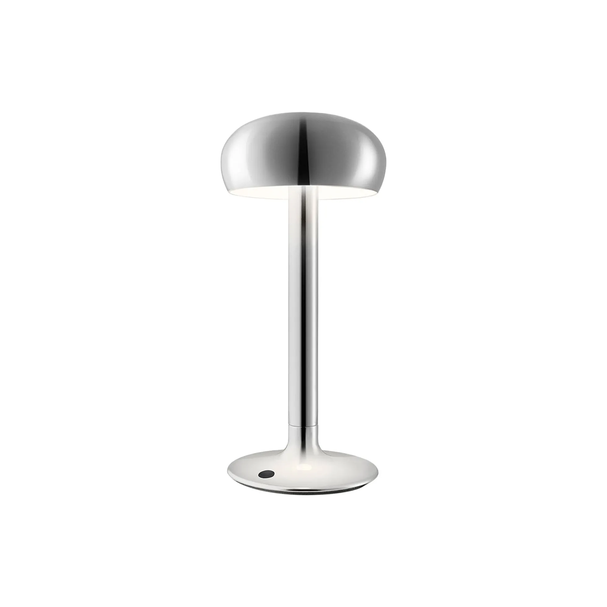 Emendo LED batterilampe, chrome