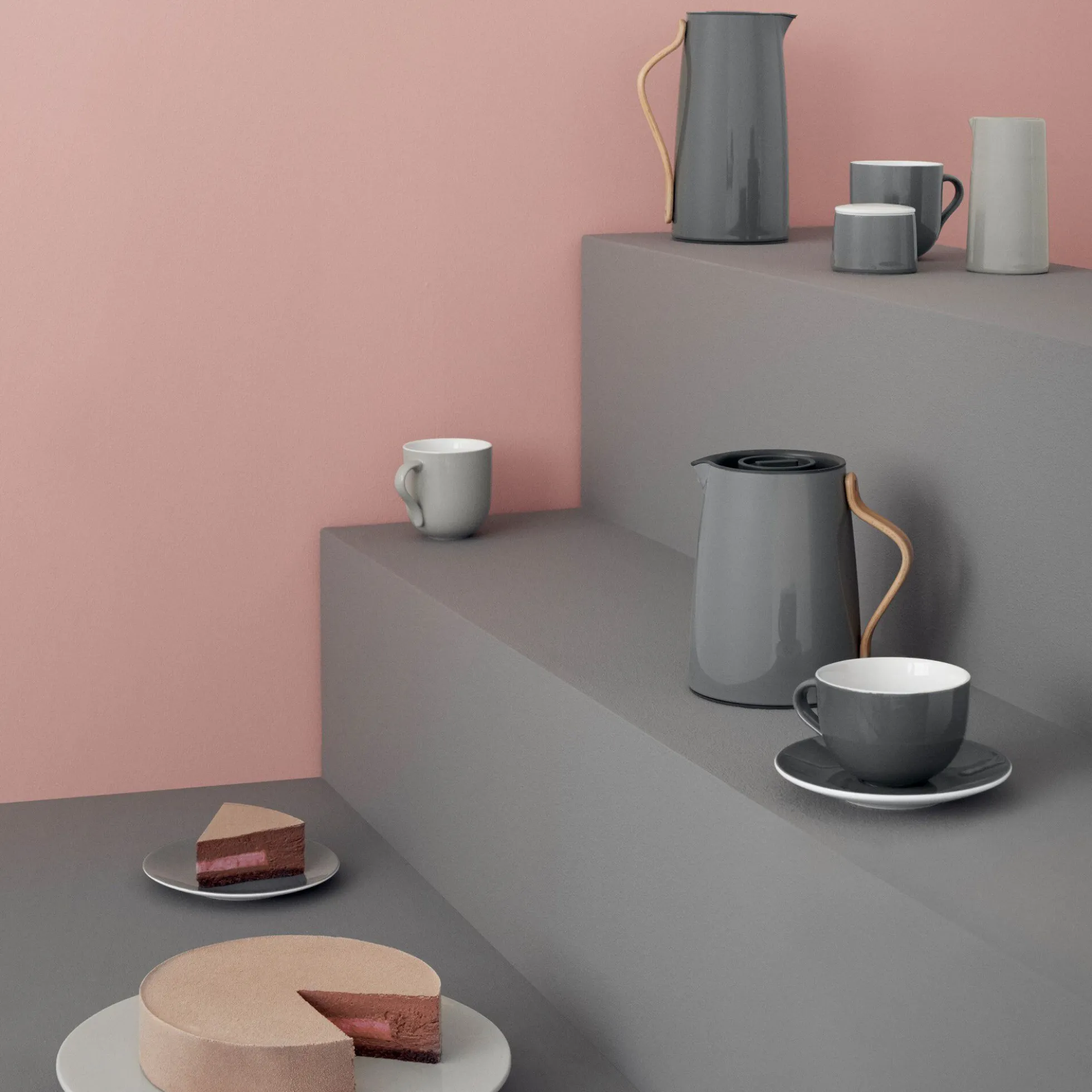 Emma kaffe-termokande, grey