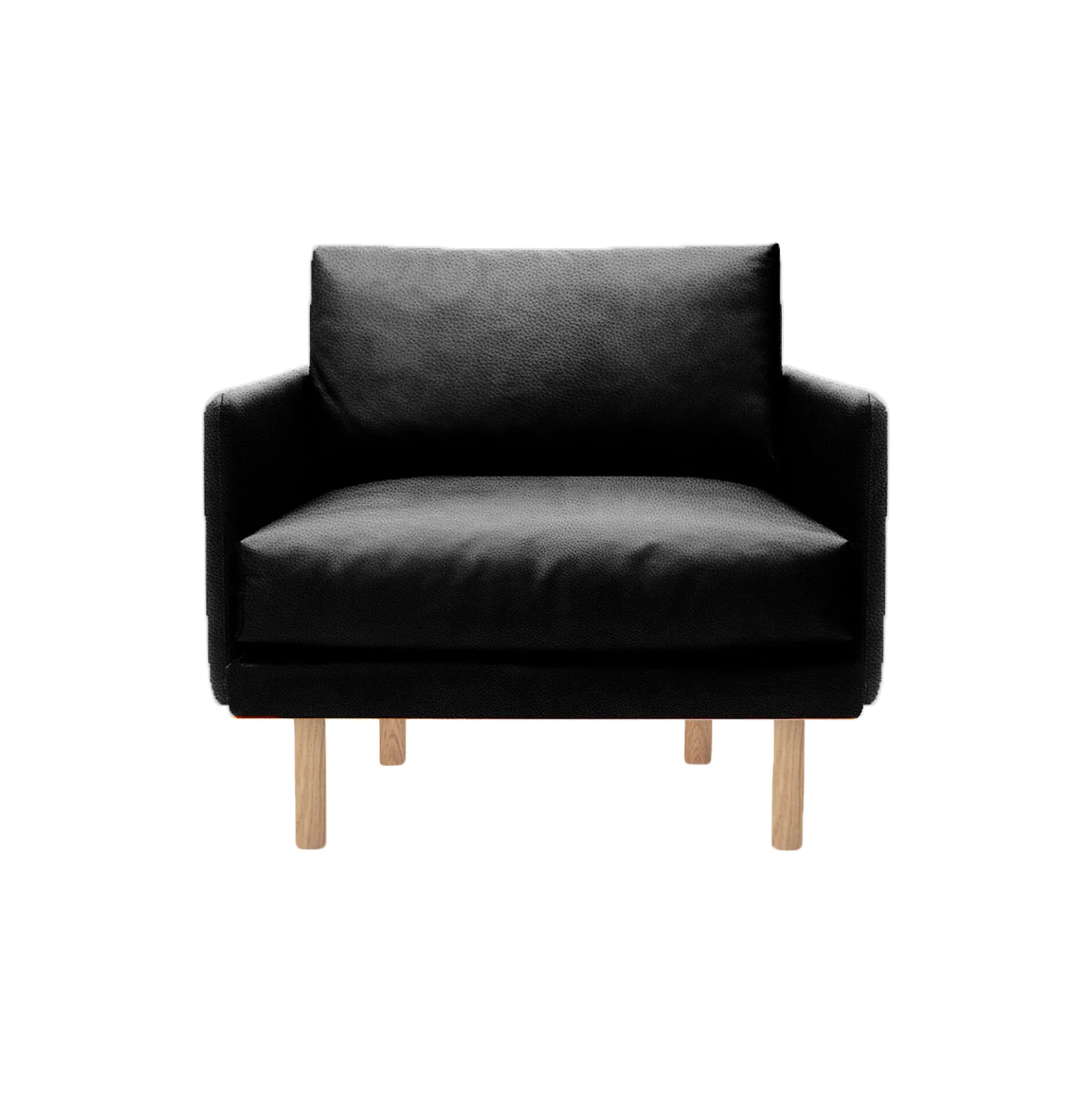 Emo lænestol, SemiAni Black/naturolieret eg