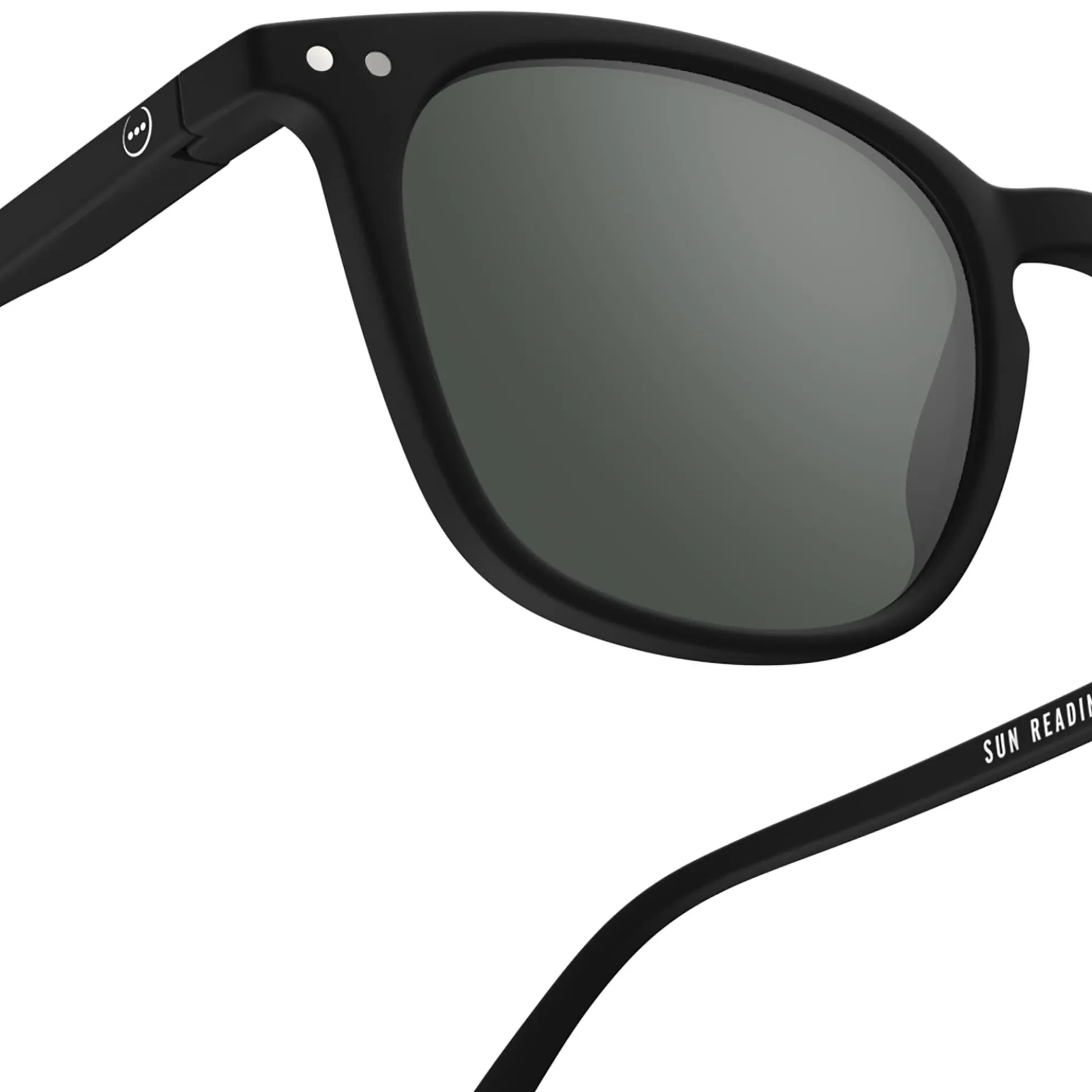#E READING SUN solbriller, black