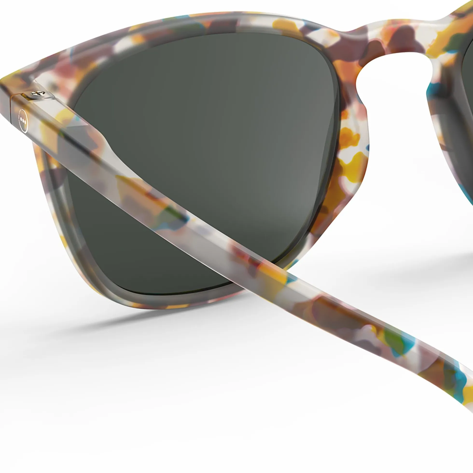 #E READING SUN solbriller, blue tortoise