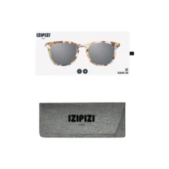 #E READING SUN solbriller, blue tortoise