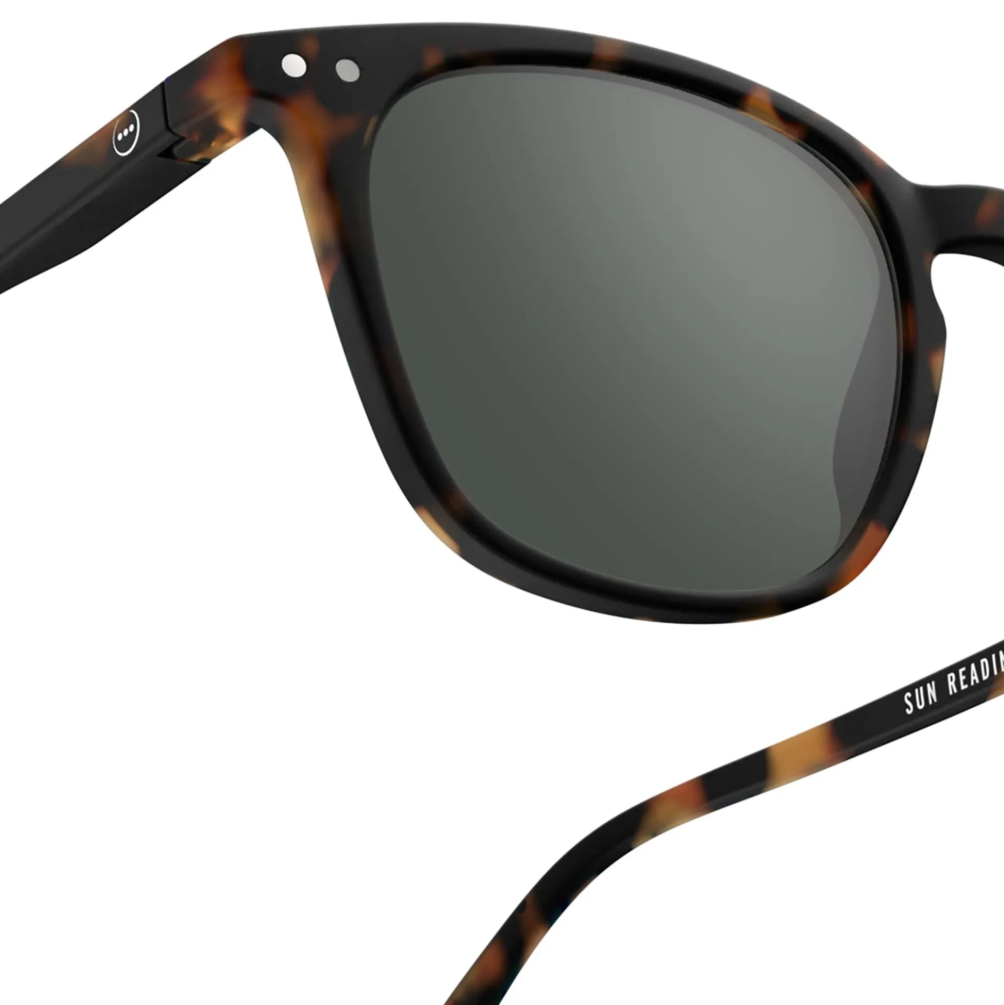 #E READING SUN solbriller, tortoise