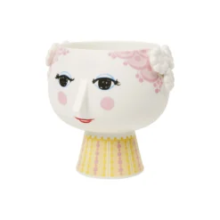 Eva urtepotteskjuler på fod, pink