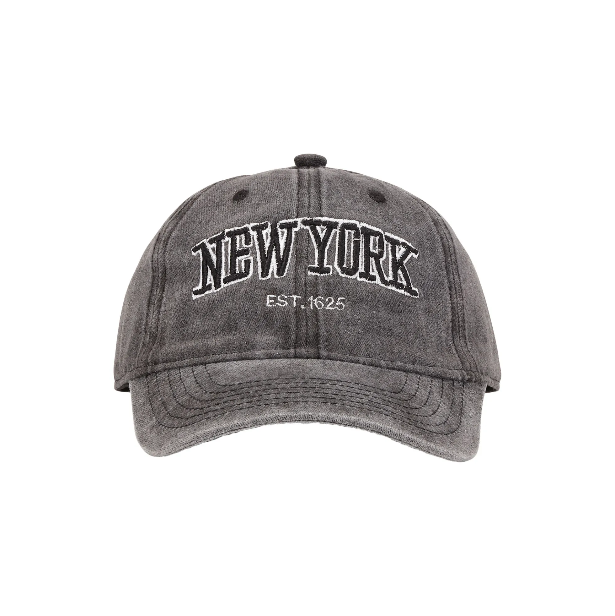 Everyday New York Cap, washed black