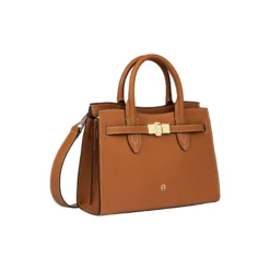Farah Handbag M, cognac brown