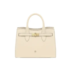 Farah Handbag M, macadamia white
