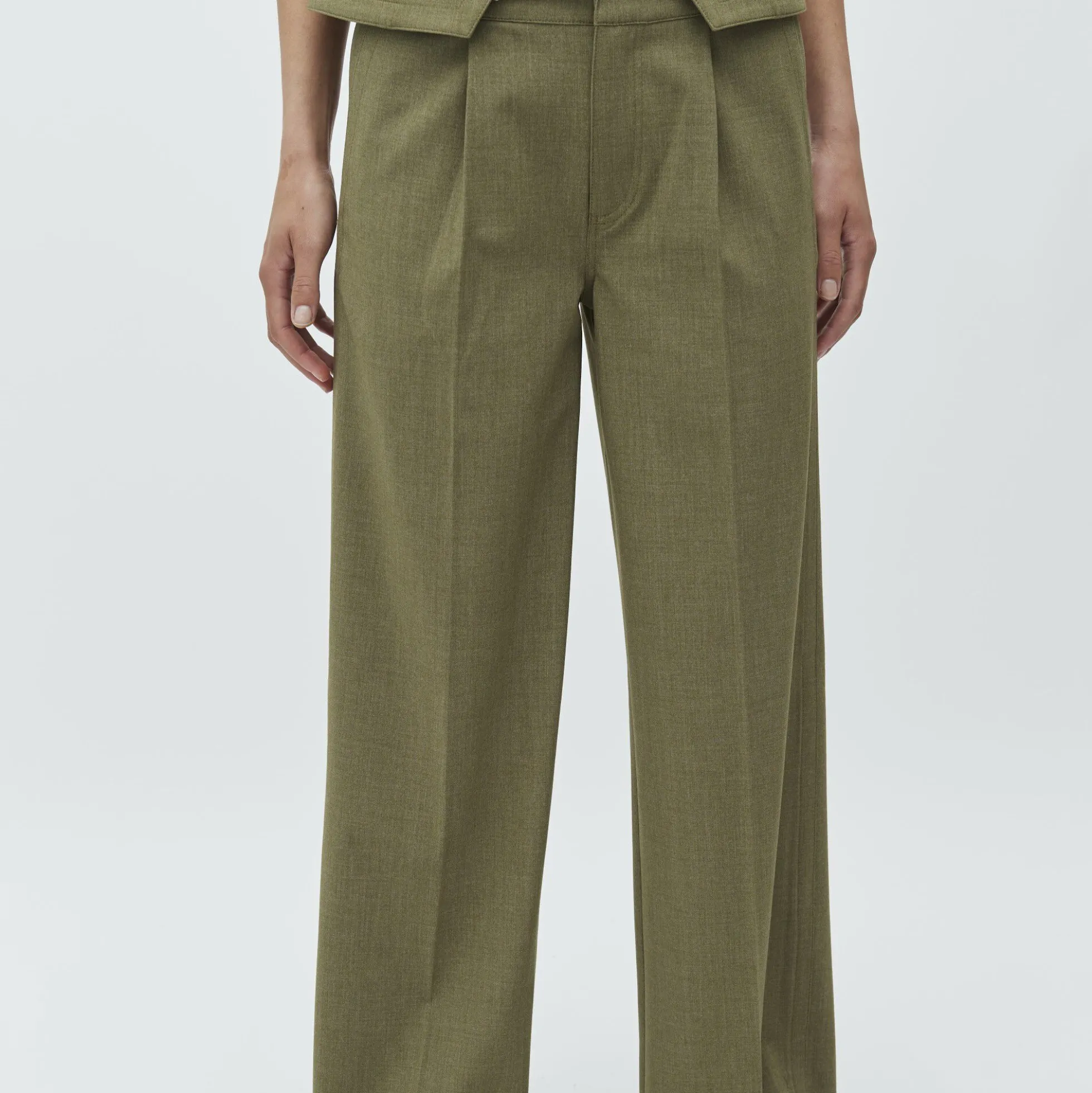 Farin-M Pant, dusty olive melange