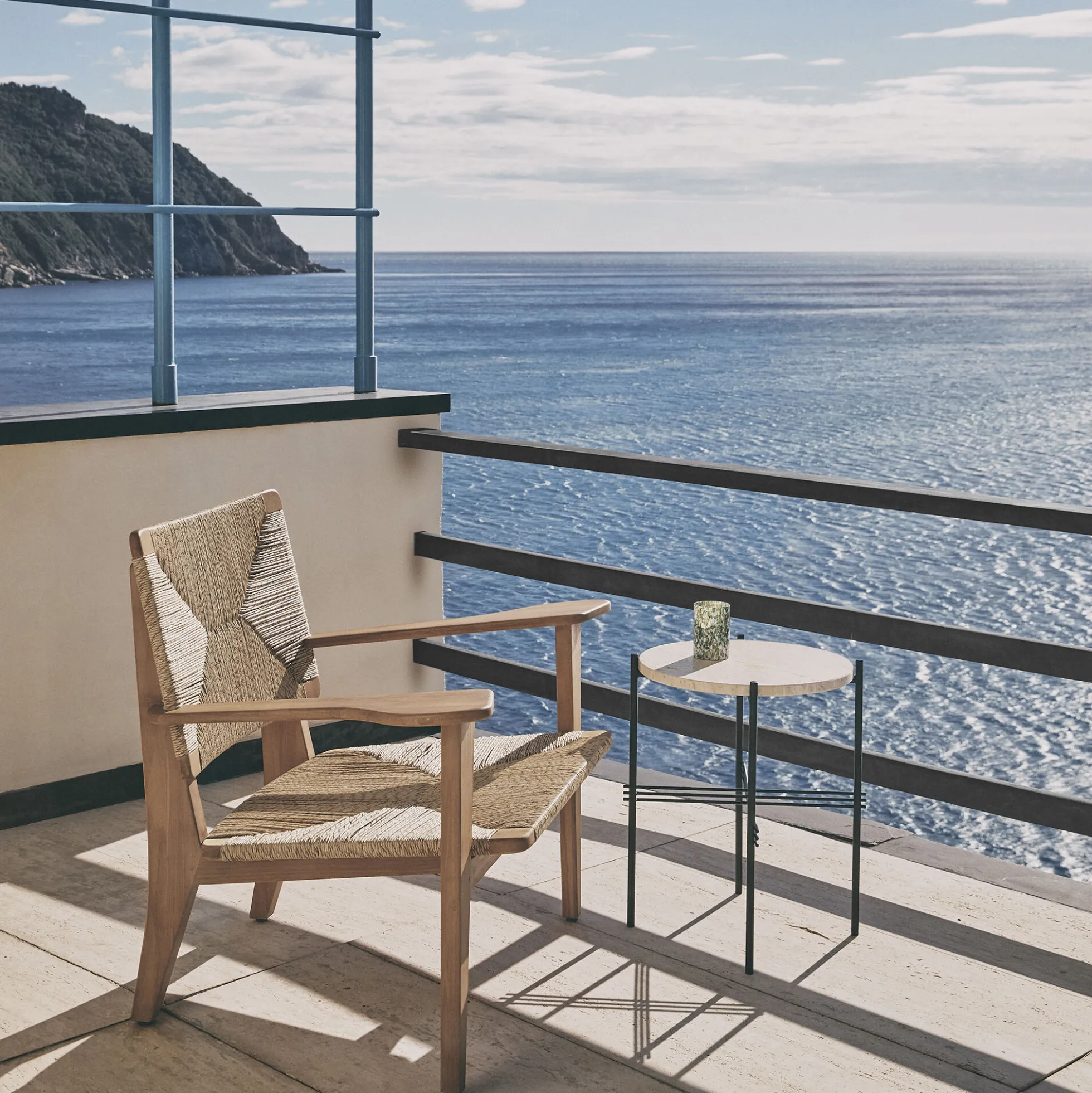 F-Chair Outdoor Lounge Chair, teak