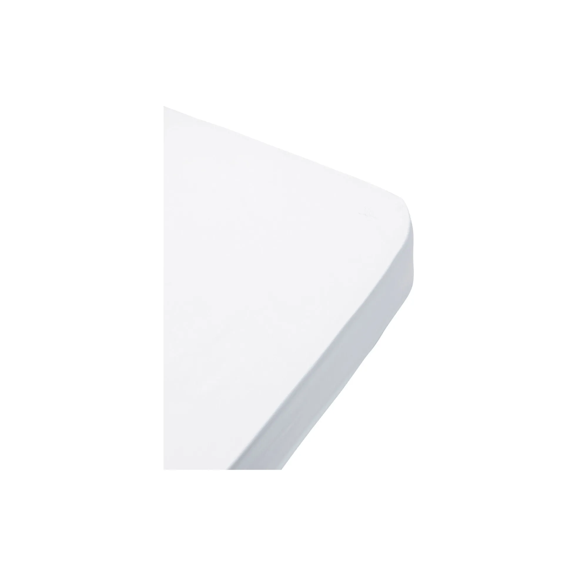 Fern faconsyet lagen, simply white