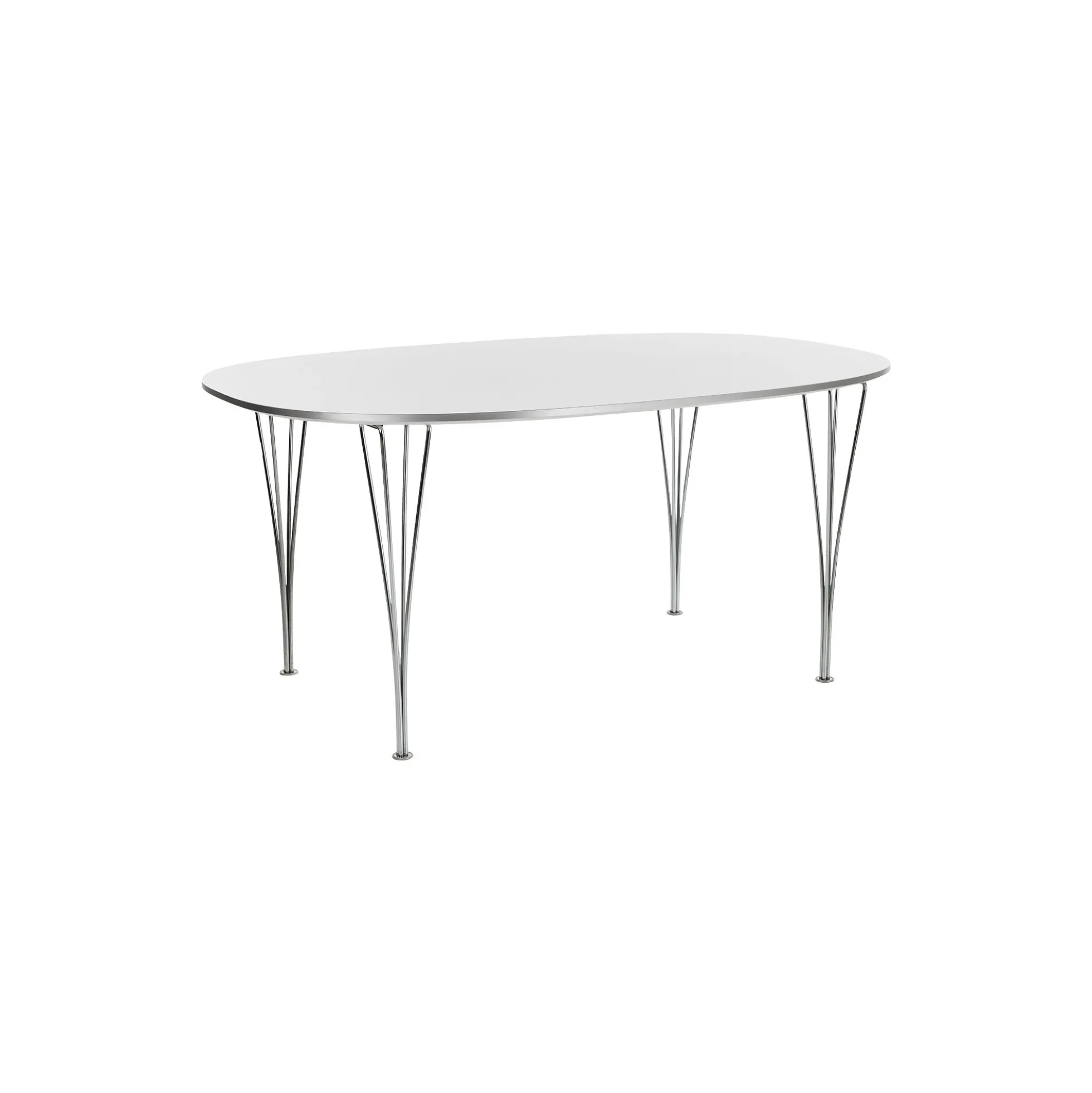 FH B613 Superellipse™ spisebord, hvid