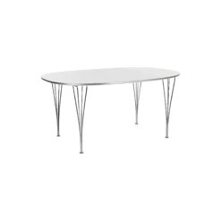 FH B612 Superellipse™ spisebord, hvid