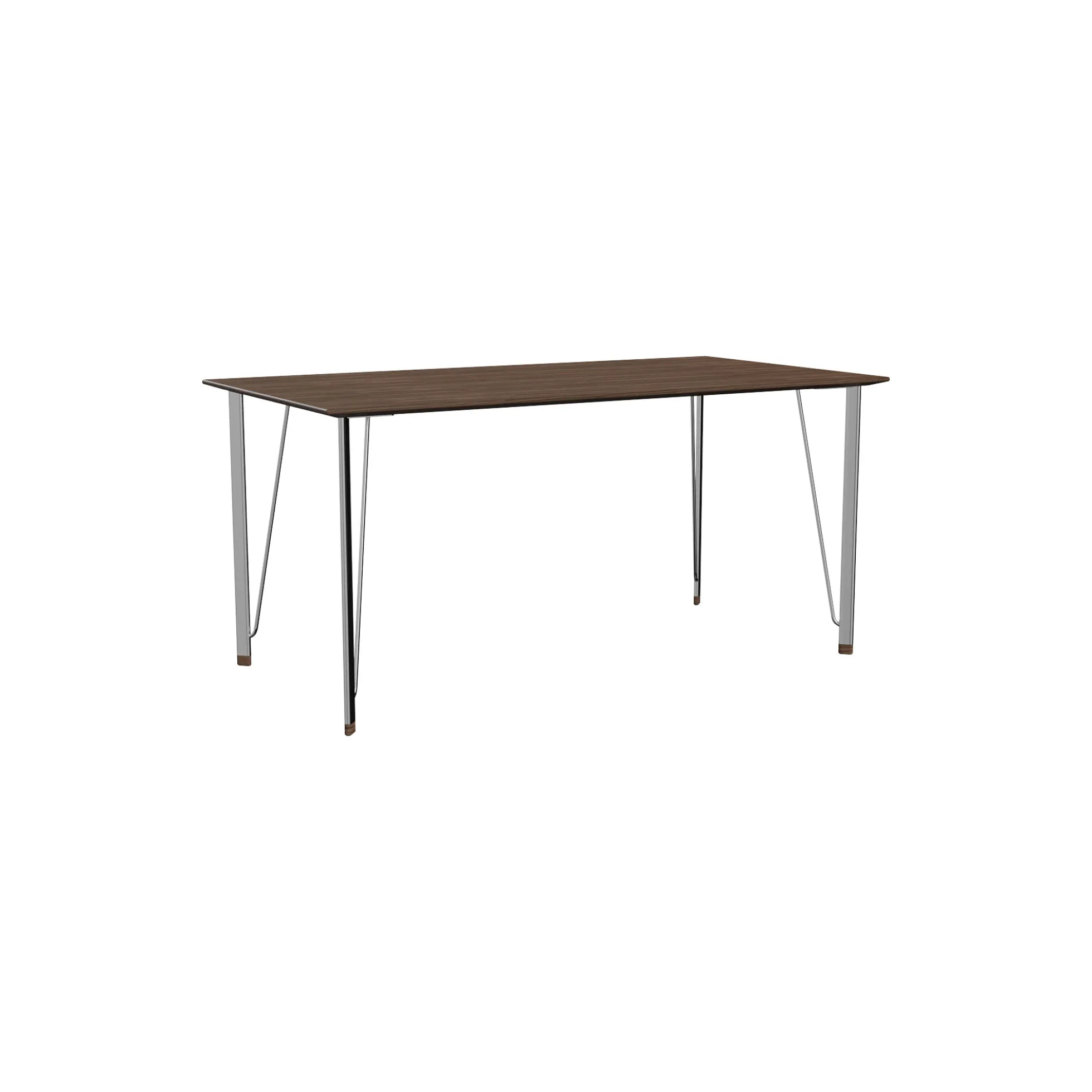FH3605™ skrivebord, walnut/chrome