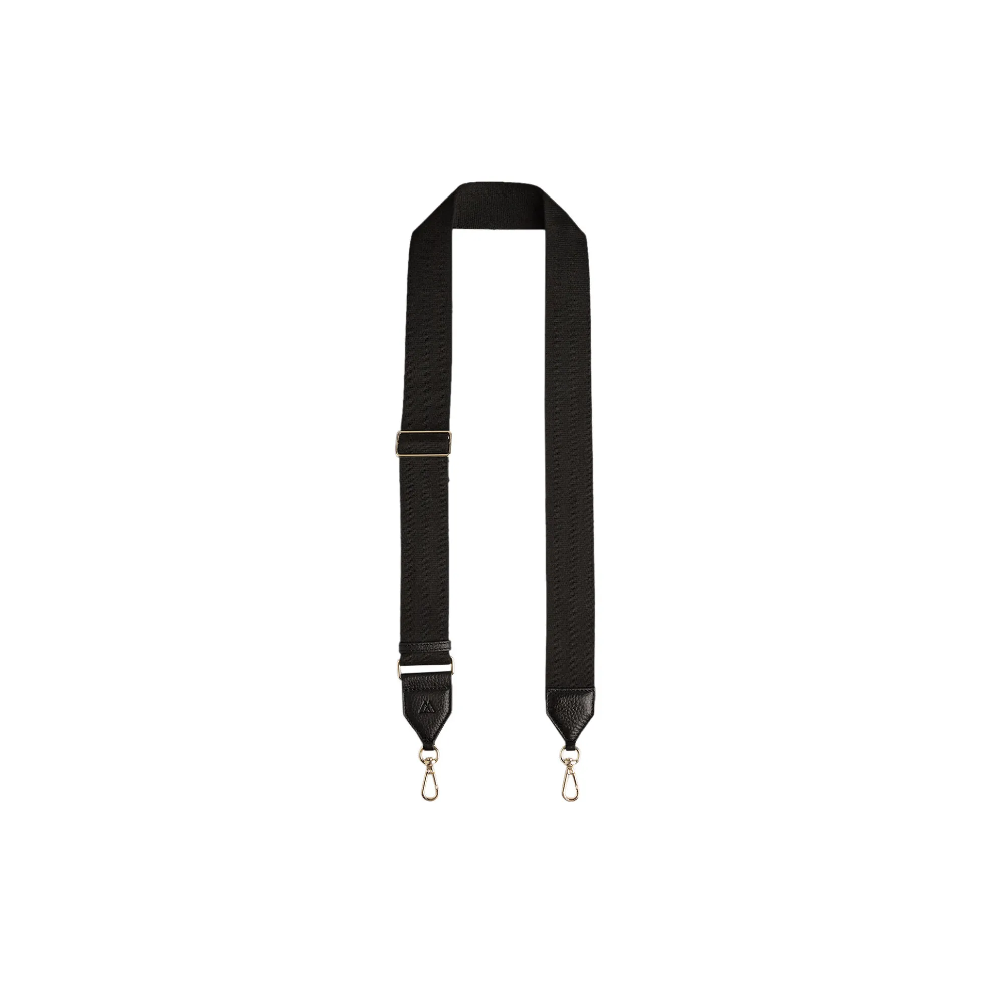 FinleyMBG Guiter Strap Gold, black w/black