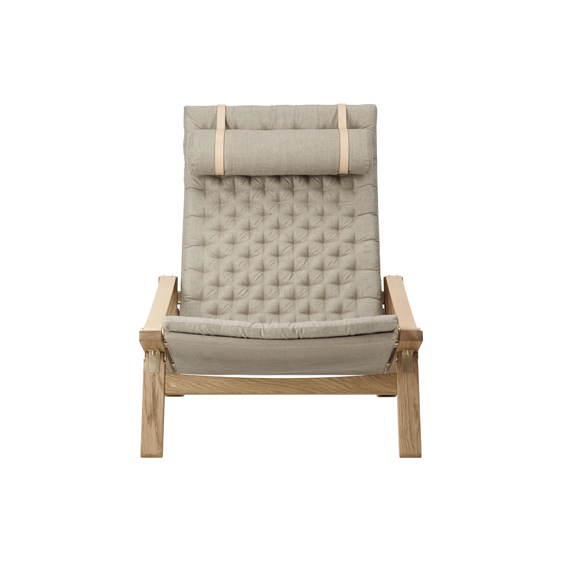FK10 Plico loungestol, olieret eg/natur
