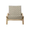 FK11 Plico loungestol, olieret eg/natur