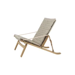 FK11 Plico loungestol, olieret eg/natur