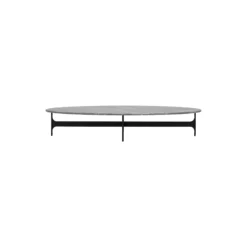 Floema Oval sofabord, grey